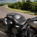 C.C Rider Sunrider 2-Up Seat for Harley 08-25 Touring (exkl. 23-25 CVO; 24-25 Road Glide / Street Glide) / Pleated  - Customhoj