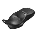 C.C Rider Sunrider 2-Up Seat for Harley 08-25 Touring (exkl. 23-25 CVO; 24-25 Road Glide / Street Glide) / Pleated  - Customhoj
