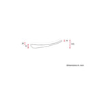 C-Racer Classic Bobber Motorcycle Solo Seat  - Customhoj