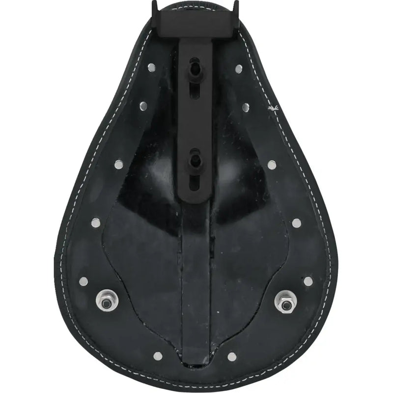 Drag Specialties Asiento individual para motocicleta pequeño y de perfil bajo con muelles