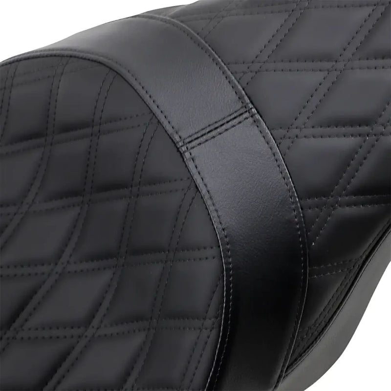 Drag Specialties Asiento delantero Predator 2-Up para Harley