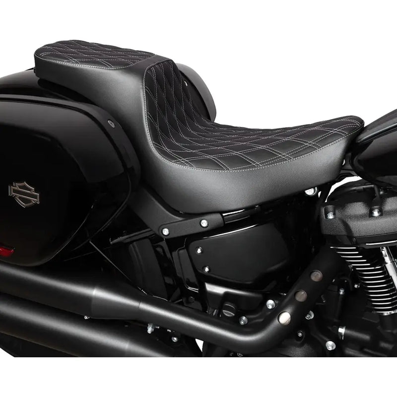 Drag Specialties Asiento Performance Predator para dos personas para Harley 