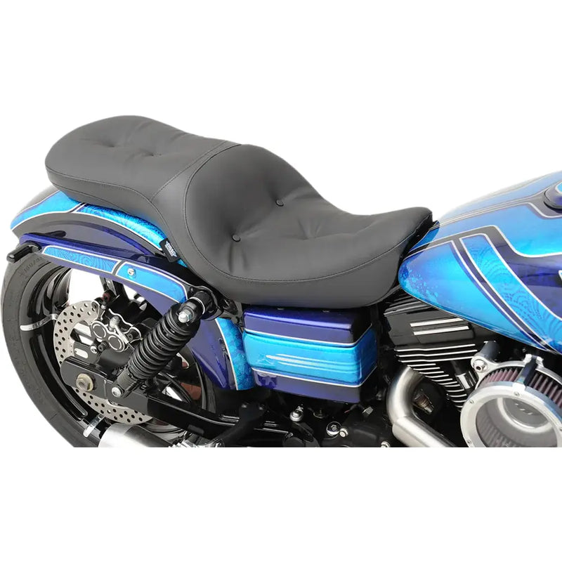 Drag Specialties Asiento de perfil bajo Touring para Harley 