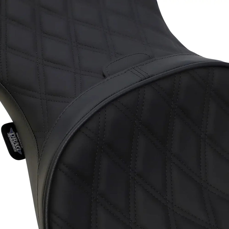 Drag Specialties Asiento de perfil bajo Touring para Harley 