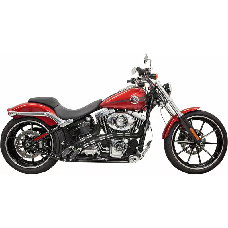 Sistema de escape radial Bassani Sweeper para Harley