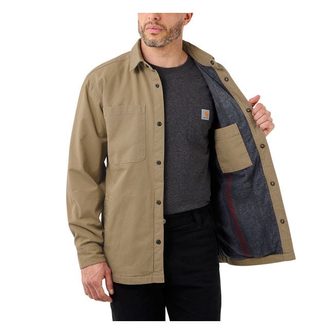 Carhartt Fleece Lined Denim Shirt Jac