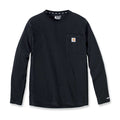 Carhartt Force Flex Pocket Longsleeve Black / S  - Customhoj