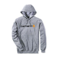 Carhartt Signature Logo Hoodie Heather Gray / S