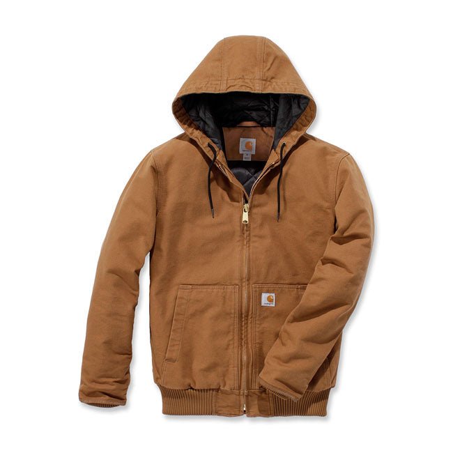 Carhartt Washed Duck Insulated Active Jacket Brown / S