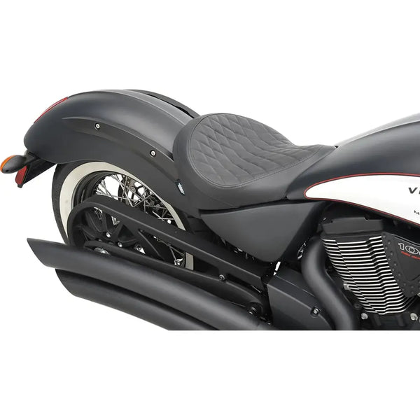 Drag Specialties Asiento individual de perfil bajo para Victory