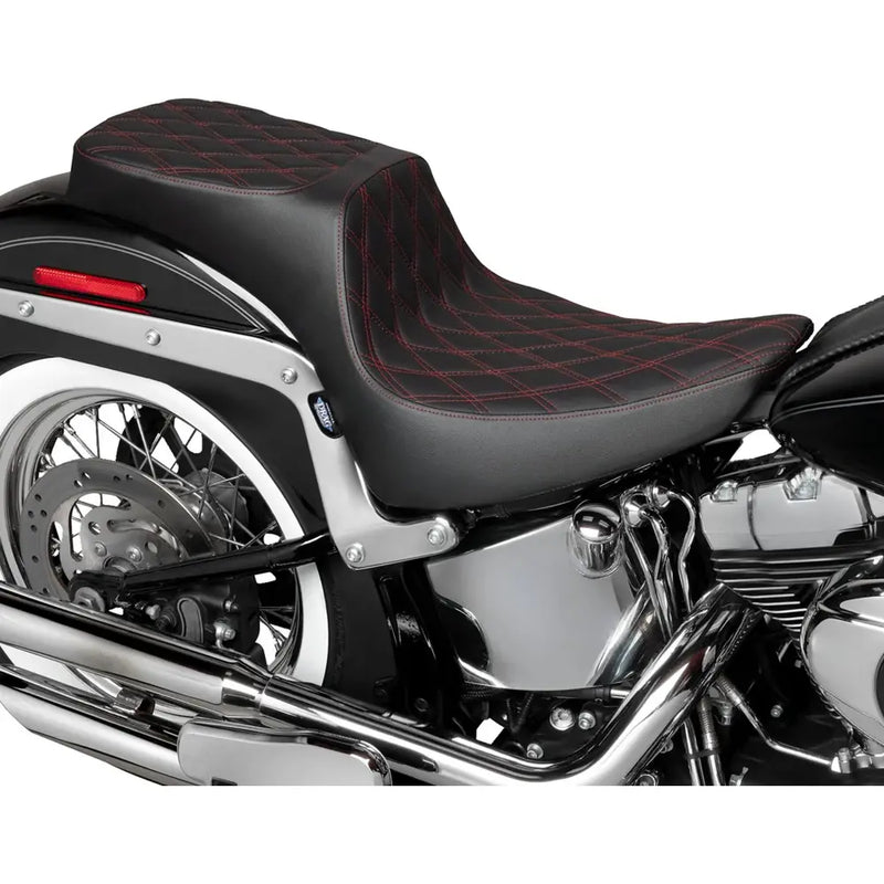 Drag Specialties Asiento Performance Predator para dos personas para Harley 