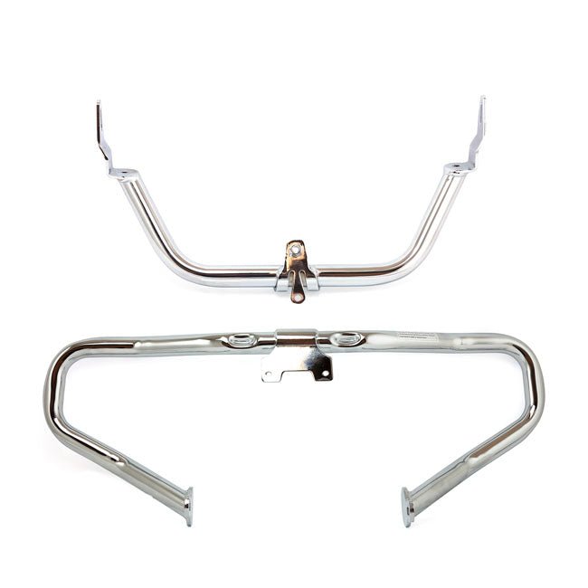 Chopped Engine Guard 1-1/4" Chrome FLTR 15-21