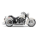 Cobra Bad Hombre Duals Fishtail Exhaust Softail 12-17