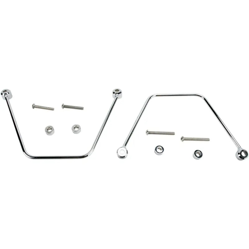 Cobra Saddlebag Support Bracket Kit for Yamaha 09-14 XVS950 Midnight Star  - Customhoj