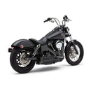 Cobra Speedster 909 Exhaust for Harley 12-17 Dyna / Black  - Customhoj