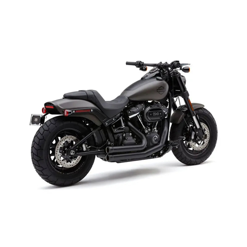 Cobra Speedster 909 Exhaust for Harley 18-24 Softail FXFB/S Fat Bob / Black  - Customhoj