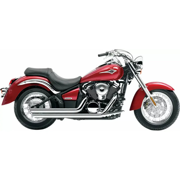 Cobra Speedster Slashdown Exhaust Chrome for Kawasaki 06-17 VN900 Vulcan / Classic / Custom / Light Tourer  - Customhoj