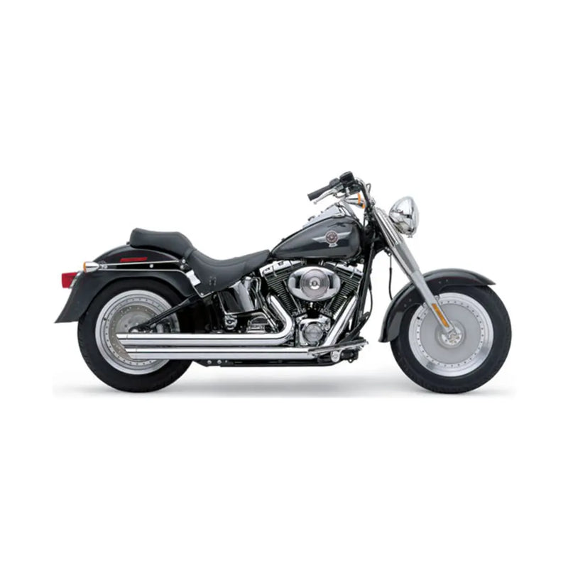 Cobra Speedster Slashdown Exhaust for Harley 12-17 Softail (excl. FXSB Breakout) / Chrome  - Customhoj