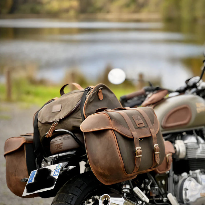 Longride Alforja para motocicleta Roadmaster 15L con cierre a presión