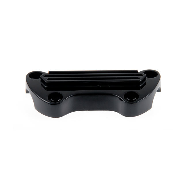 Cult Werk One Piece Riser Top Clamp Black for Harley