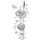 Cylinder Parts Diagram Exploded View for 86-22 Harley Sportster