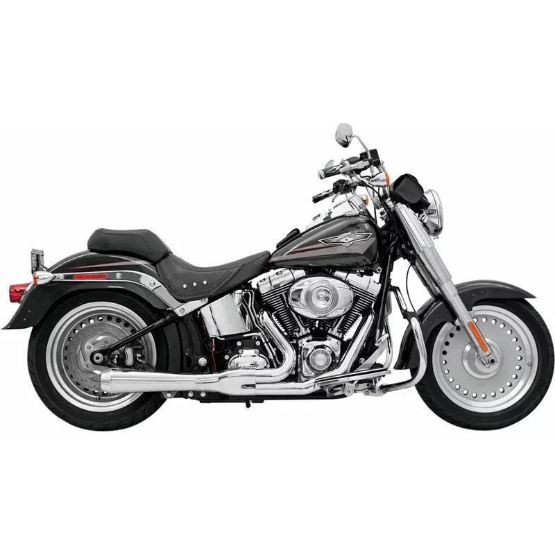 Sistema de escape Bassani Road Rage Megáfono corto 2 en 1 para Harley