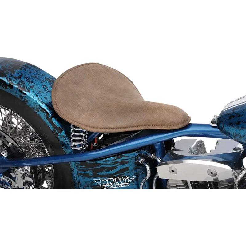 Drag Specialties Asiento individual para motocicleta grande y de perfil bajo con muelles