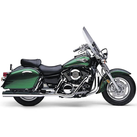 Cobra Escape cromado True Duals para Kawasaki