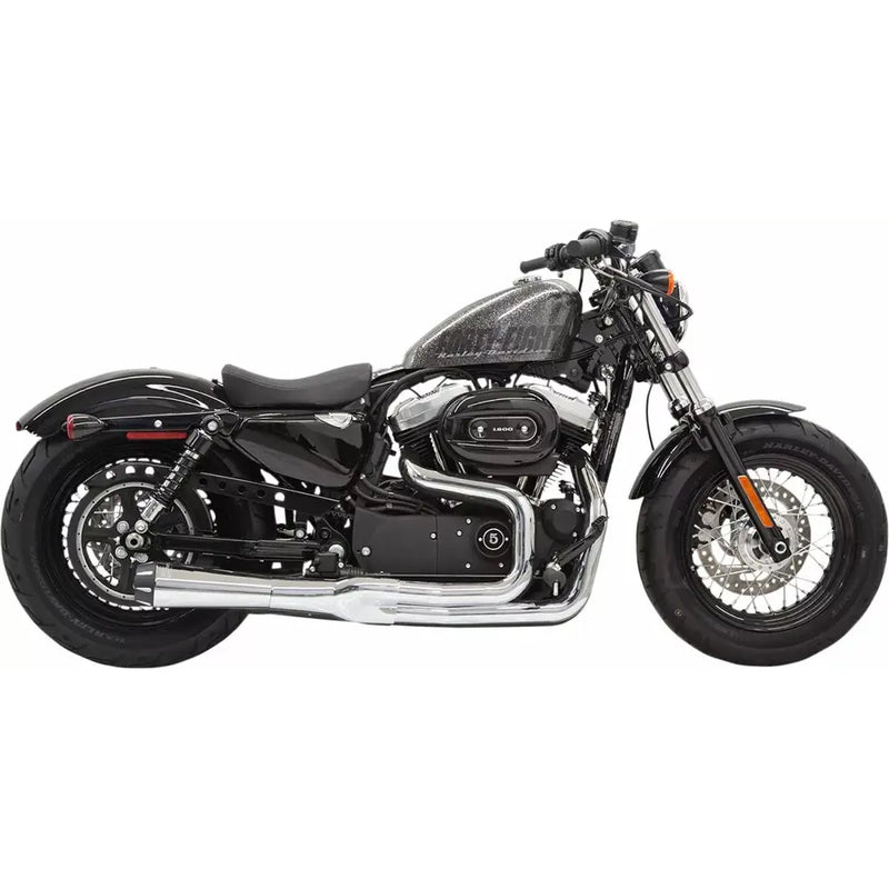 Sistema de escape Bassani Road Rage II Mega Power 2 en 1 para Harley