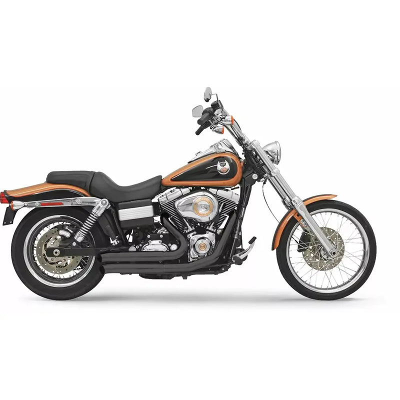 Sistema de escape Bassani Fire Sweep Turn Out para Harley