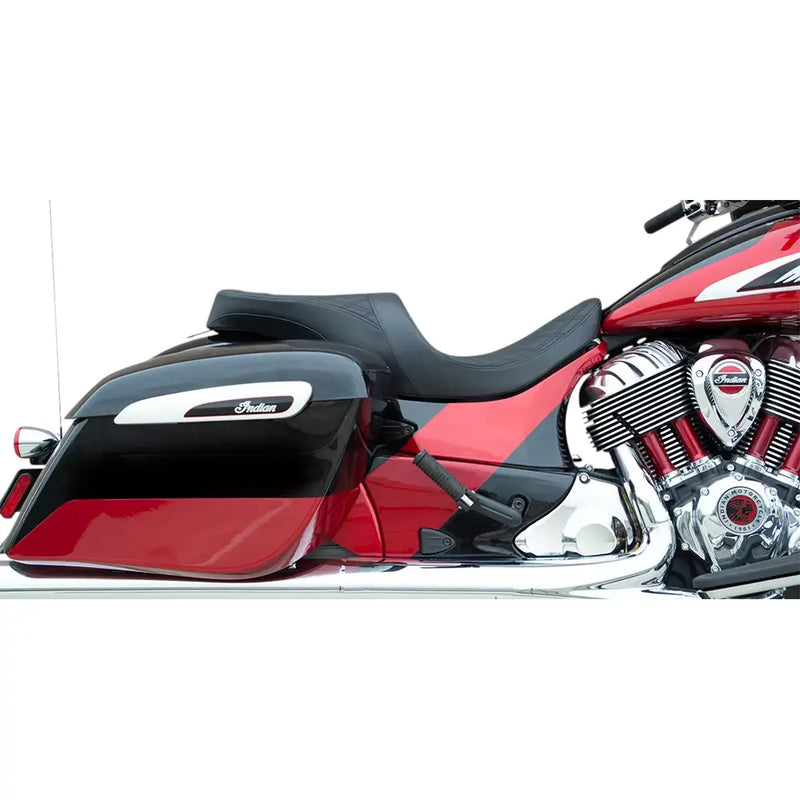 Drag Specialties Asiento Delantero de Perfil Bajo Touring para Indian 