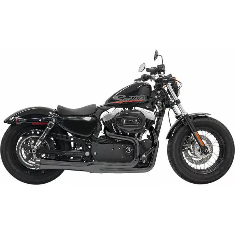 Sistema de escape Bassani Road Rage II Mega Power 2 en 1 para Harley