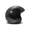 DMD Retro Metallic Open Motorcycle Helmet Glitter Black / XS (54cm)  - Customhoj