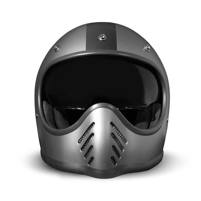 DMD Seventyseven Retro MX Motorcycle Helmet Grey Row / XS (53-54cm)  - Customhoj