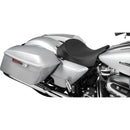 Drag Specialties Backrest Receptible Solo Seat for Harley 08-25 Touring (excl. 23-25 CVO; 24-25 Road Glide / Street Glide) / Black  - Customhoj