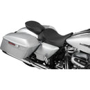Drag Specialties EZ Glide II Solo Passenger Seat for Harley 97-25 Touring / Black / Wide  - Customhoj