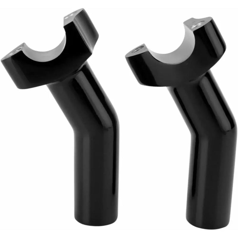 Drag Specialties OEM Style Aluminium Pullback Handlebar Risers without Top Clamp Black / 4.5" (11.4cm)