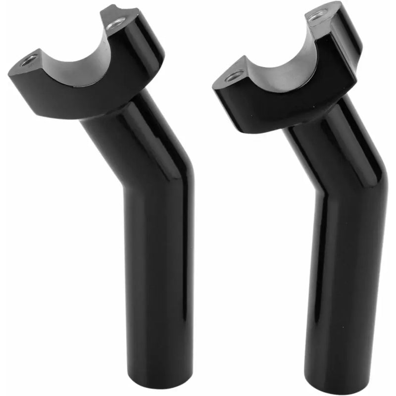 Drag Specialties OEM Style Aluminium Pullback Handlebar Risers without Top Clamp Black / 5.5" (14cm)