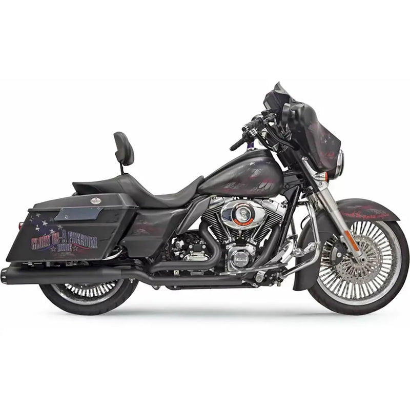 Bassani True Dual Down Under Cabezales para Harley