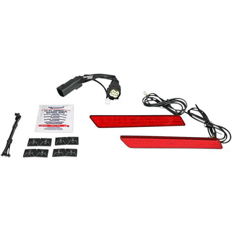 Custom Dynamics Luces LED con cierre de doble intensidad para alforjas Harley