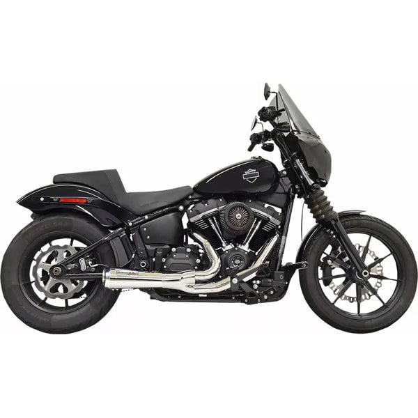 Bassani The Ripper Sistema de escape corto 2 en 1 para Harley