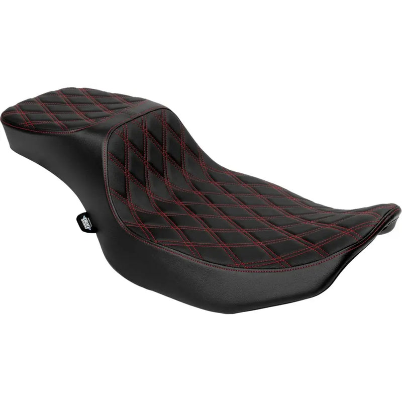Drag Specialties Asiento Performance Predator 2-Up Extended Reach para Harley