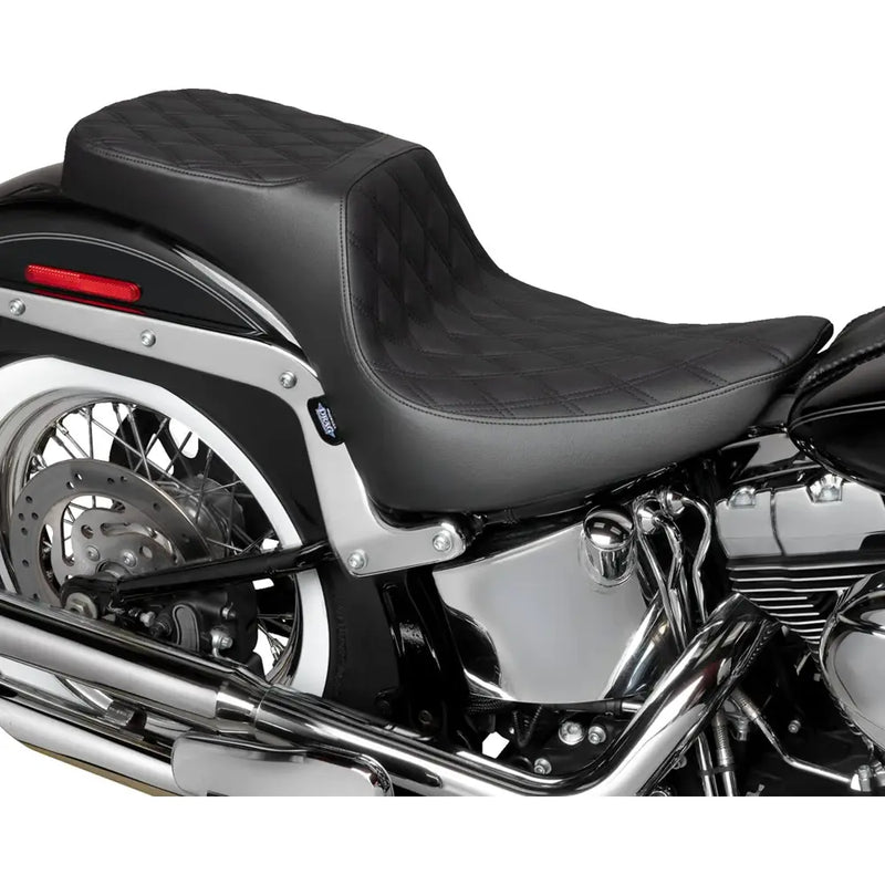 Drag Specialties Asiento Performance Predator para dos personas para Harley 