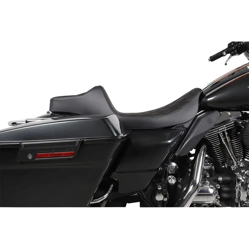 Drag Specialties Asiento Predator III de alcance extendido para Harley 