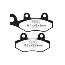 EBC Double-H Sintered Rear Brake Pads for Kawasaki Ninja H2 SX SE ZX 1002 18-20