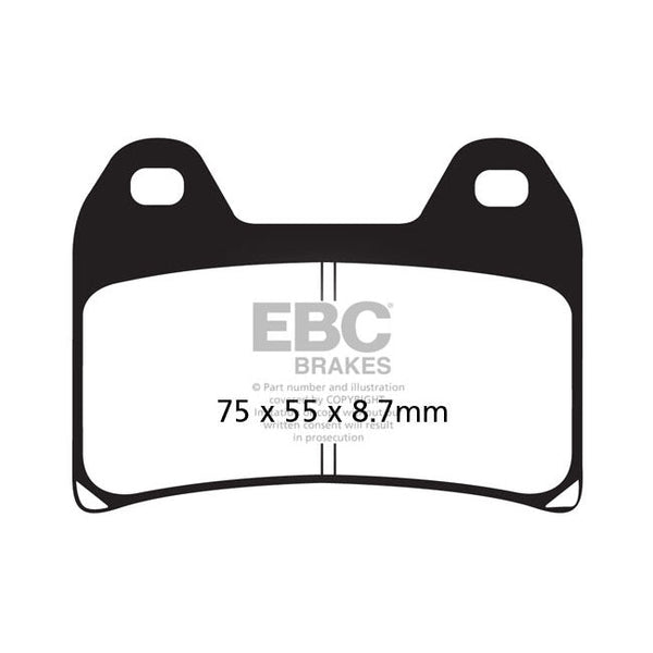 EBC Organic Front Brake Pads for Ducati 1000 Supersport DS (992cc) 03-06