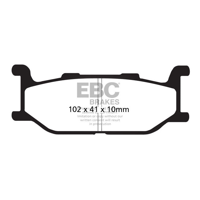 EBC Organic Front Brake Pads for Yamaha SCR 950 SCR 950
XVS 950XR-A 17-21