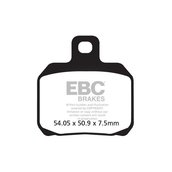 EBC Organic Rear Brake Pads for Ducati 1000 Supersport DS (992cc) 03-06