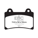 EBC Organic Rear Brake Pads for Yamaha XV 1600 A Wildstar 99-04