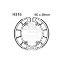 EBC Rear Brake Shoes for Honda CB 500 F Four 75-77
